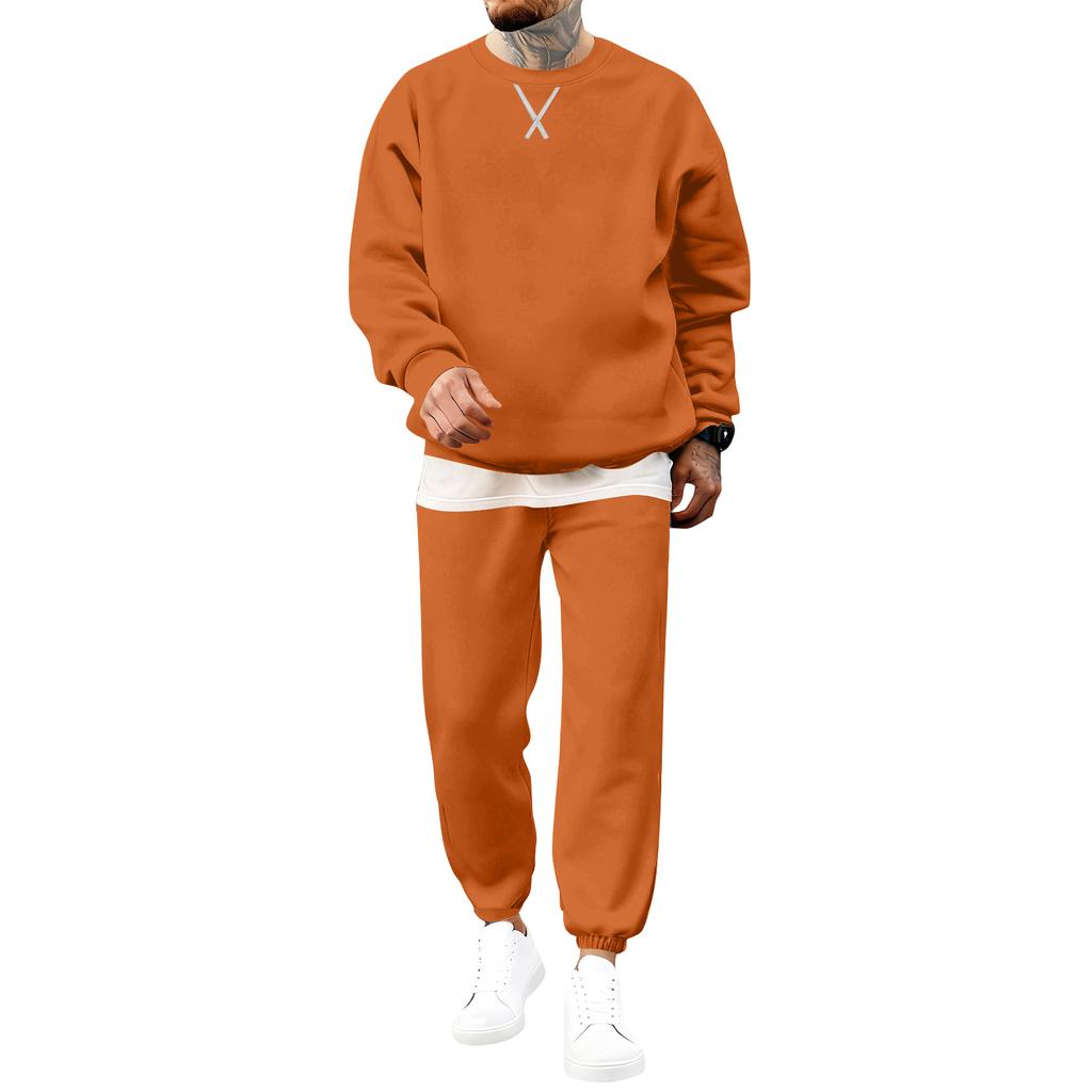 Men's Sweatshirts Sweatshirts And Jogging Pants Track Pants Fleece Tracksuit Sets