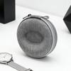 Einzelne Reiseuhr-Box Stoßfeste Uhrenaufbewahrungsbox Oxford-Gewebe Hartschalen-Uhrenschutz Anti-Rüttel-Box für 36-52mm Uhren und Smartwatches