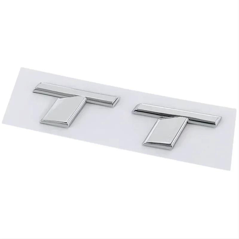 

3D ABS Chrome Black Logo Car Rear Trunk Emblem Badge Sticker Decals Accessories серебряный