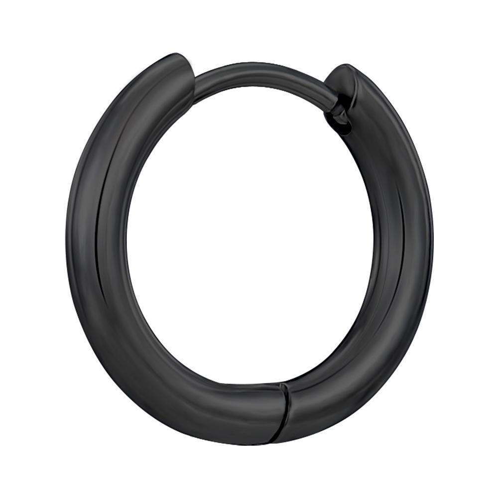 Trendy Stainless Steel Earrings: Simple Ear Studs & Hoops with a High-End Feel