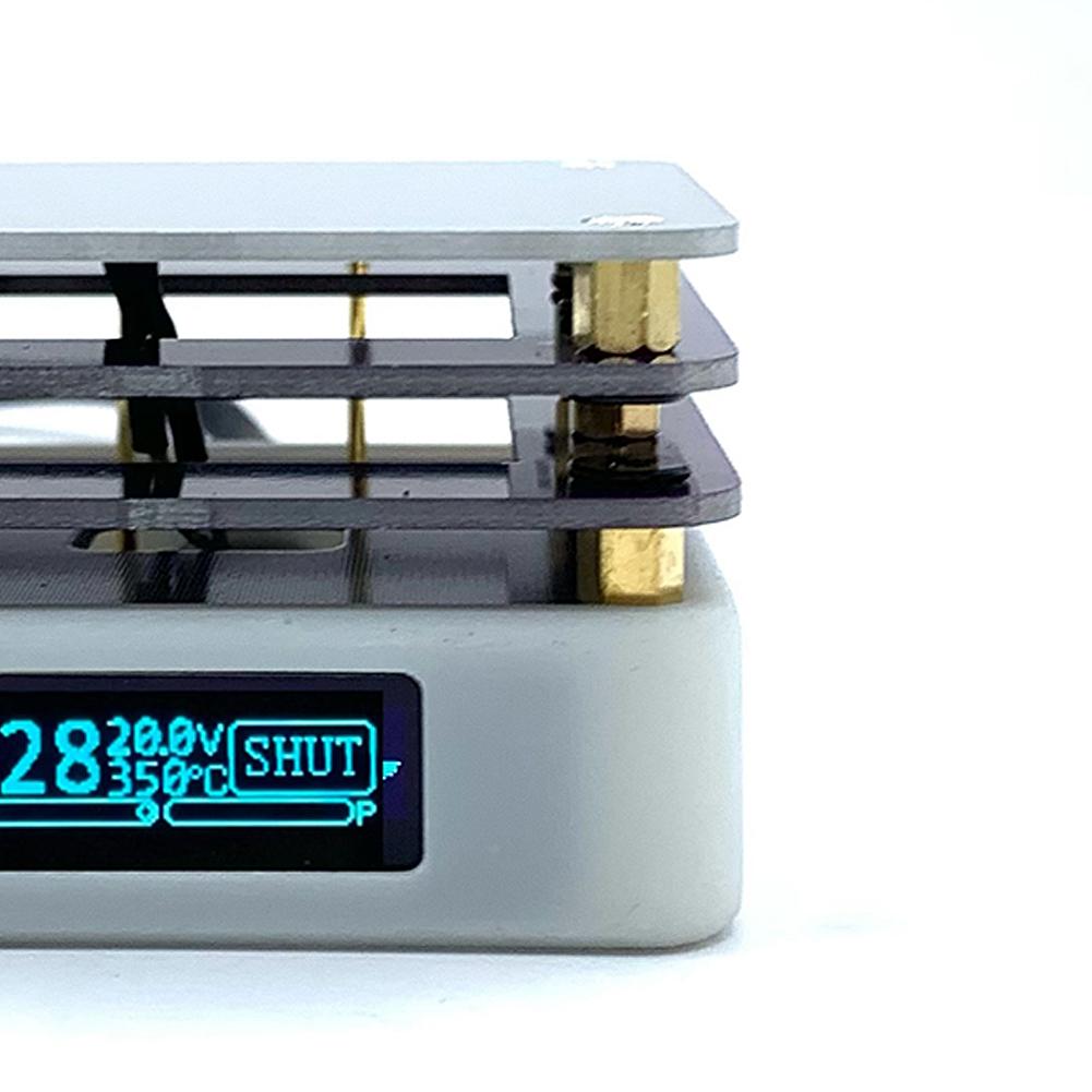 65W Circuit Board Preheater with Screen Display PCB Board Preheating Platfor Rework Heater Lab Plate for Repair DIY Laboratory