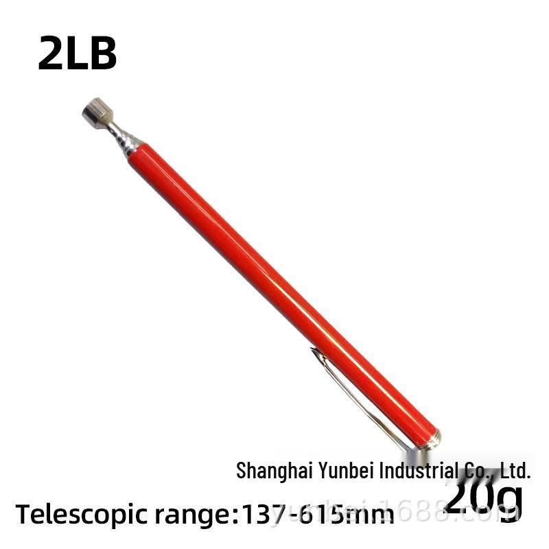 WD Сильный магнитный захват, 10 фунтов, Телескопическая палка-захват, Оранжевый, 5 секций