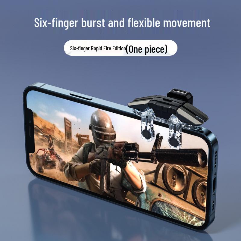 Eternal War Rapid Fire Sechs-Finger-Spielcontroller für Mobilgeräte