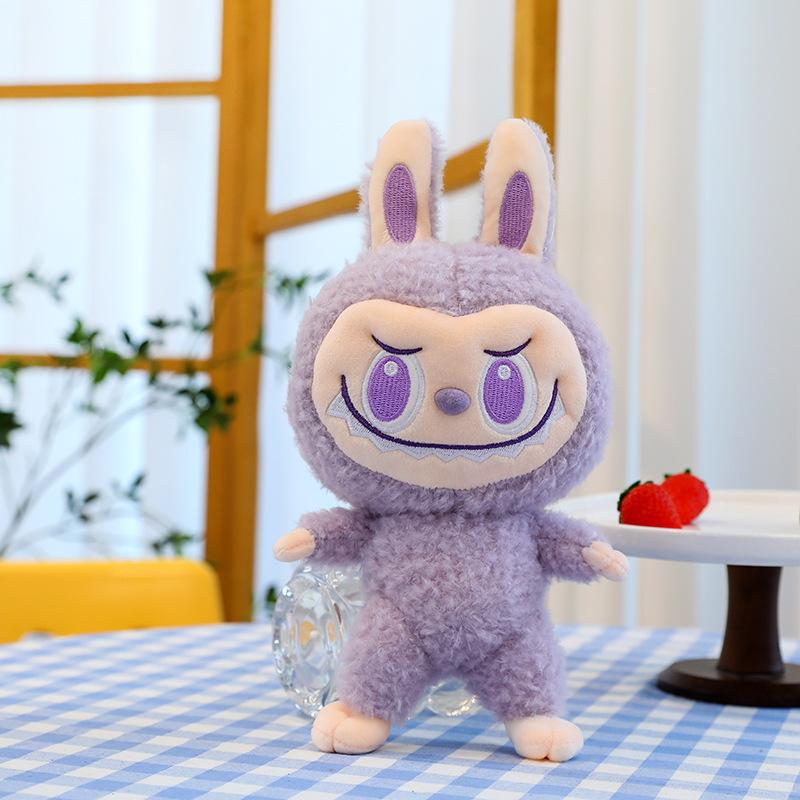 New Labubu Doll Bubble Mart Little Devil Plush Toy 30cm Wedding Toss Doll