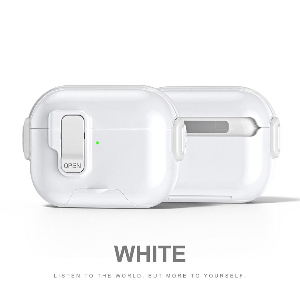 KEYSION Magnetic Automatic Switch Earphone Case for Airpods Pro 3 2 Hidden Phone Stand Shockproof Headphone Cover for AirPods 4