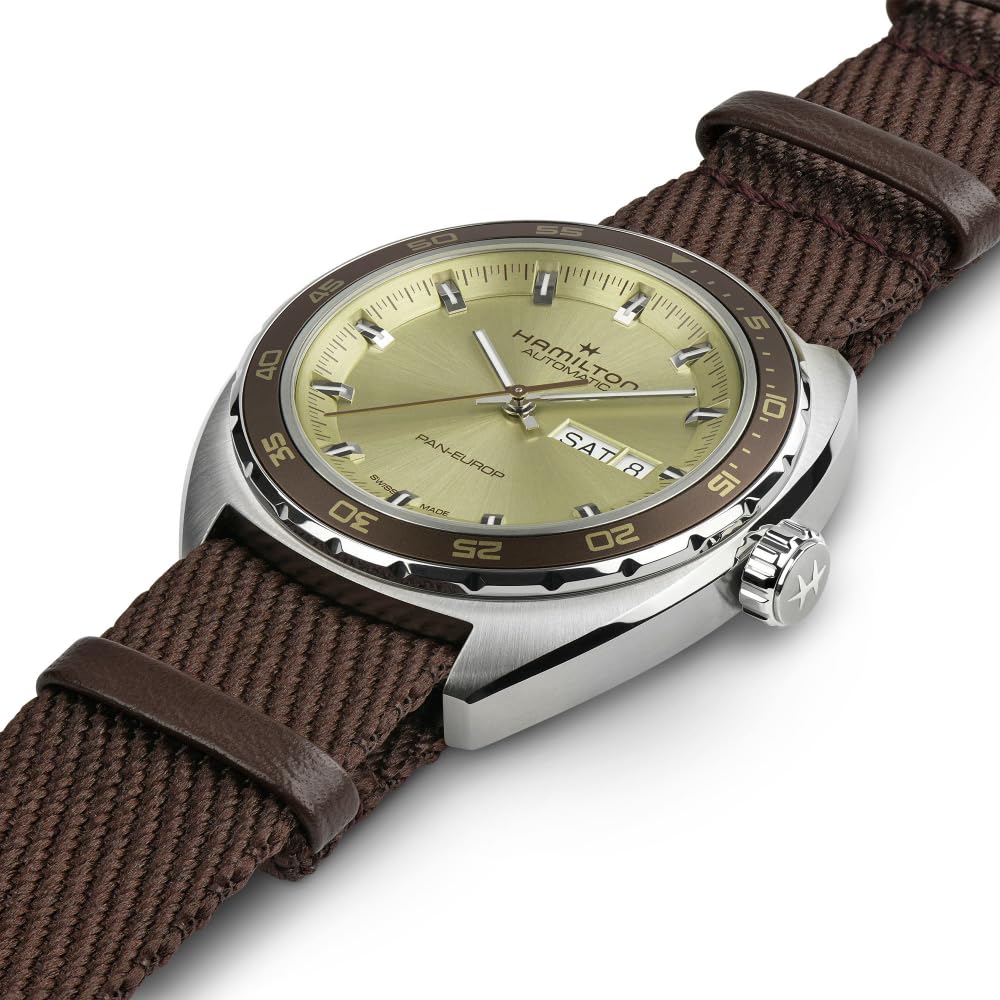 HAMILTON Uhr Normale Garantie American Classic Pan Euro Day Date Mechanisch Automatischer Aufzug H35445860 Gent Importiert [Hamilton] [Normales Produkt]