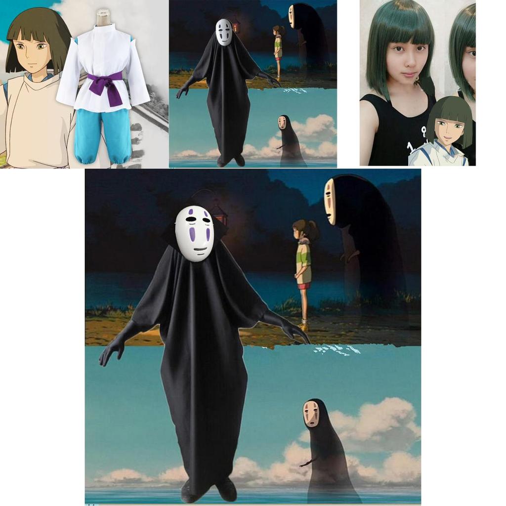 Timeless Design Japan Miyazaki Hayao Spirited Away Haku Cosplay Costume Perfect For Collectors