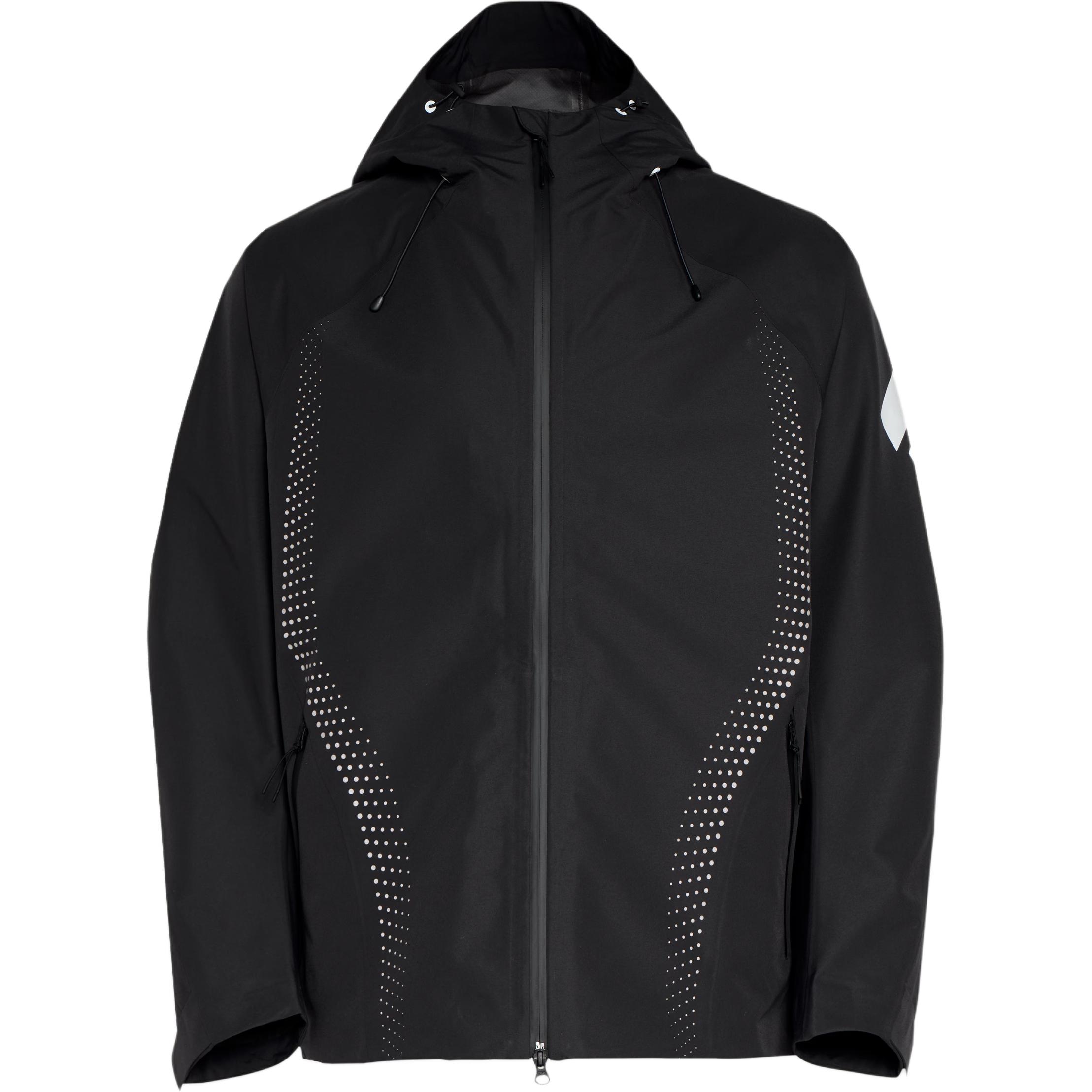 Adidas FOS FW25 Водоотталкивающая Ветрозащитная Куртка Свободного Кроя с Капюшоном и Длинным Рукавом Мужская Куртка KH0168 S