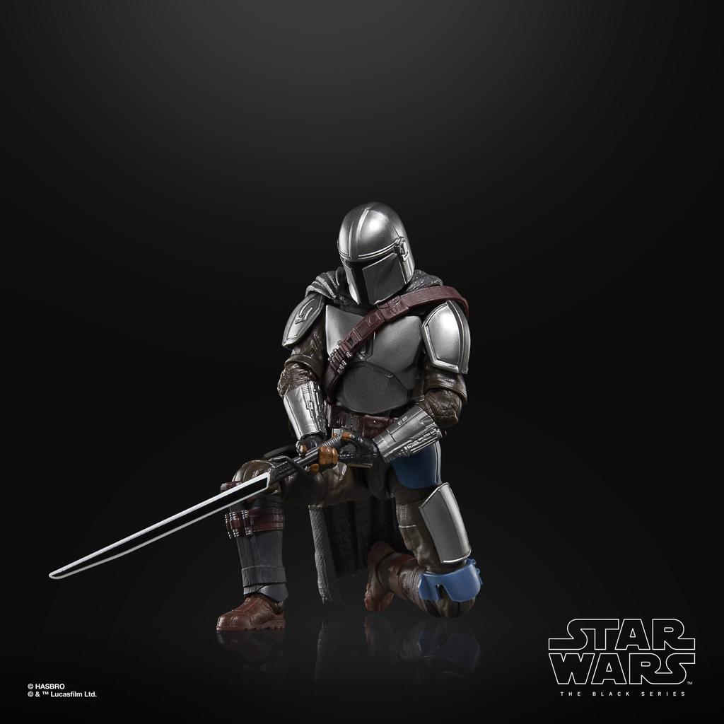 Hasbro Star Wars Black Series The Mandalorian of Star The Mandalorian Collectible 15 Cm Action Figure Authentic (Mines Mandalore), Wars G0365,