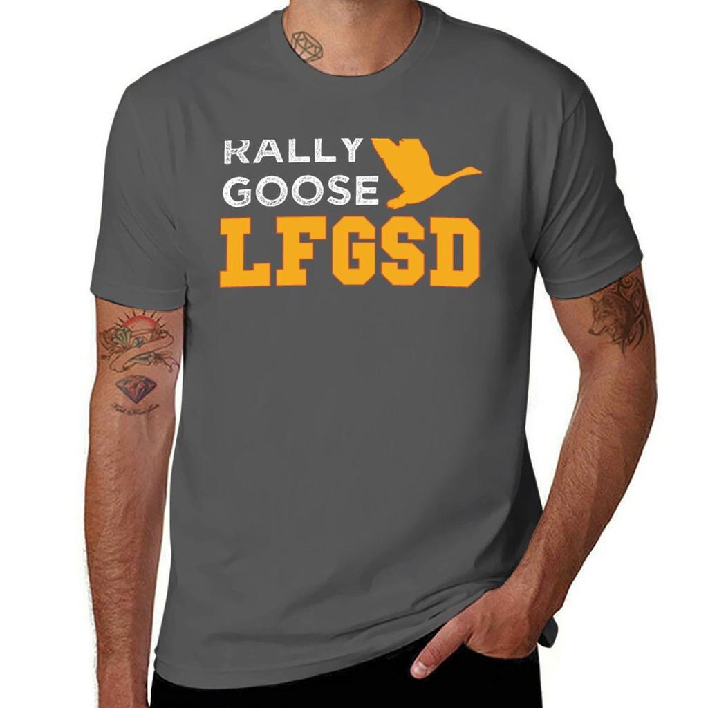 lfgsd rally goose baseball team TShirt Plus Size Summer Short Sleeve TShirt
