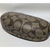 Used COACH brown round sunglasses