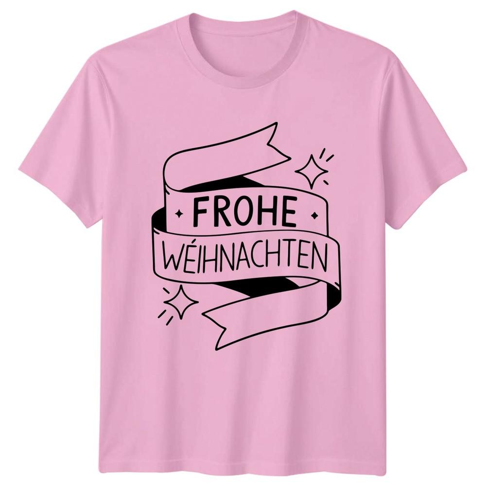 Frohe Weihnachten TShirt GerUnisex Holiday Christmas Gift For Him And Her