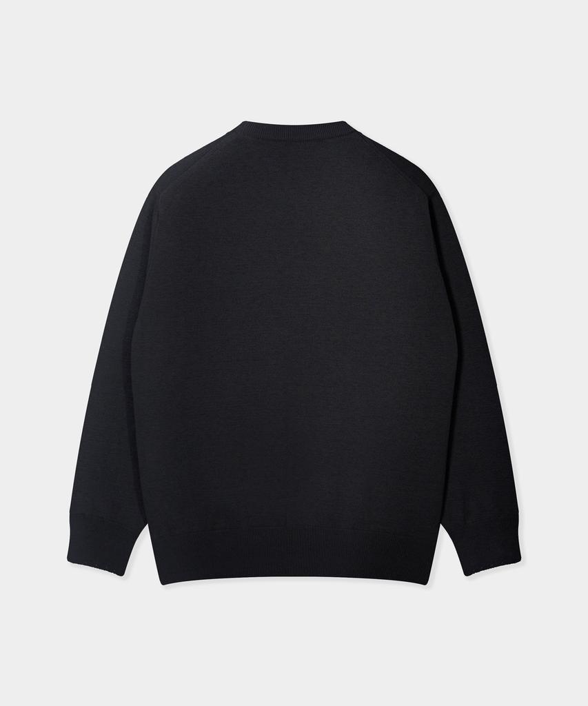 BIRBANTE Soft Washable Round Knit - Charcoal