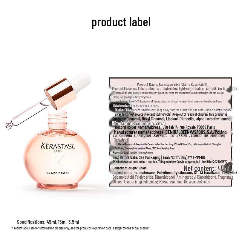 Kérastase Elixir Ultime L'Huile Rose Hair Oil Duo