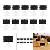 10Pcs White Tabletop Decor Chalkboard Ornaments  Cafe Dessert Table Ornament Decoration