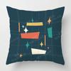 Colorful Geometric Patterns Throw Pillow Cover With Short Plush Print For Living Sofa Decoration Cushion Cover Pillow Covers
