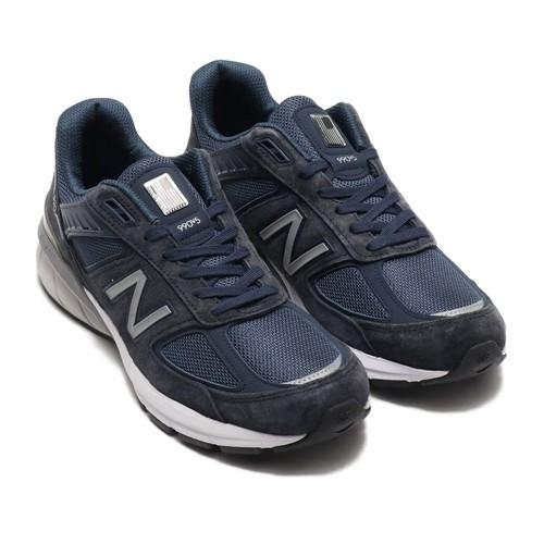 New Balance 990V5 Made in USA Navy Silver M990NV5 Men's Size Navy