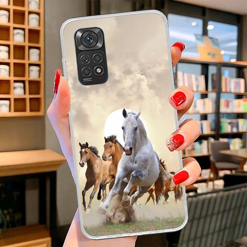 Horse Great Beauty Galloping Cover Phone Case For Xiaomi Redmi Note 15 14 13 12 11 10 Pro Plus 14S 12S 11S 11T 11E 10S Soft Fund