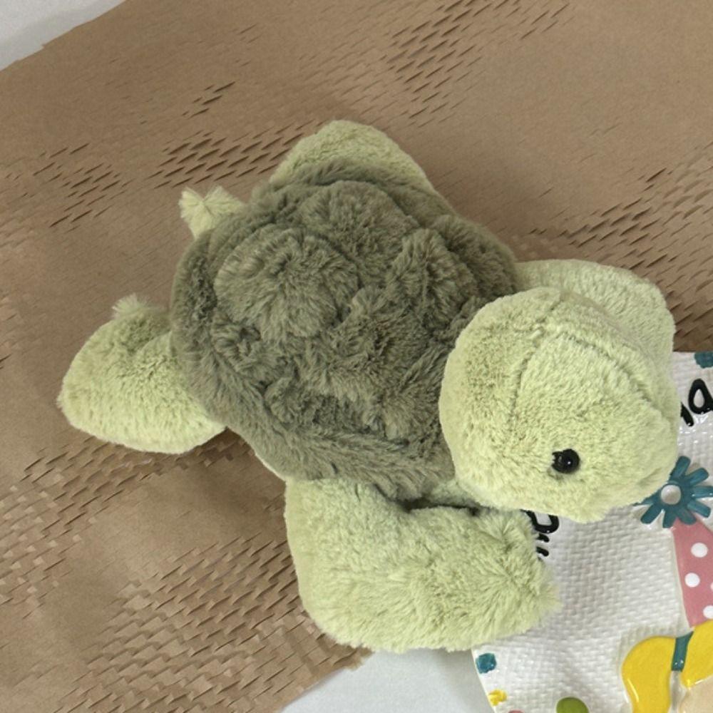 Fluffy Realistic Tortoise Plush Toys Soft Sea Turtle Plush Toy Kids Birthday Christmas