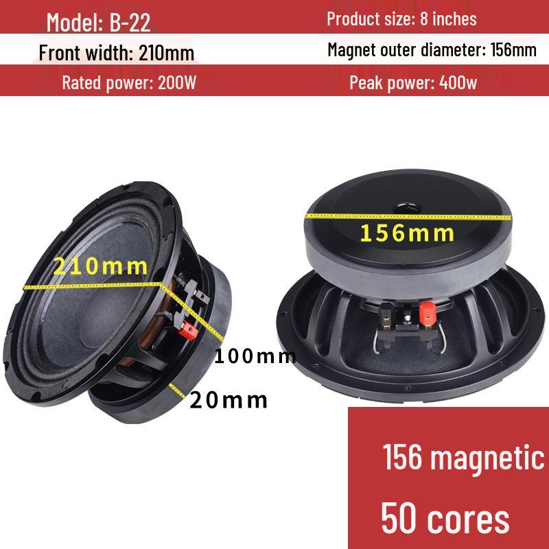 10, 12, 15, 18-inch KTV Subwoofer & Mid-bass Treble Pro Home Audio Speaker
