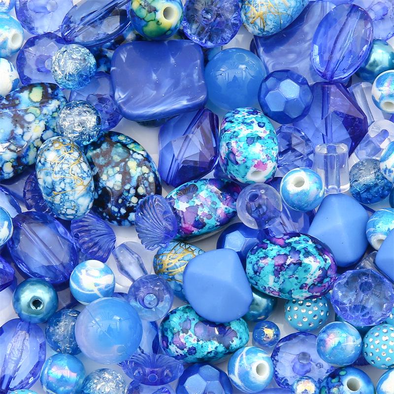 

Винтажная барочная акриловая бусина в глухой коробке: Аксессуары для ожерелий и кулонов своими руками Random Mix 30g/pack