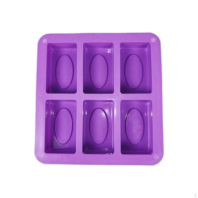 Moule à Savon en Silicone, Outil de Fabrication à 6 Cavités, Projet d'Art Pratique et Polyvalent pour Enfants