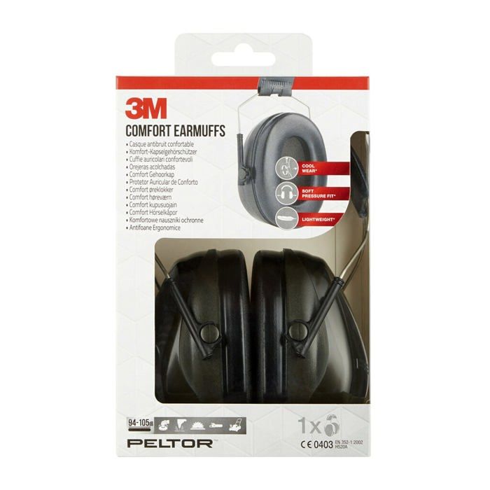 Casque - Casque Anti-bruit - Bouchon 3m - H520AC1 - Casque Antibruit Confortable Peltor Optime II H520A, 1/PK (94 A 105 Db)