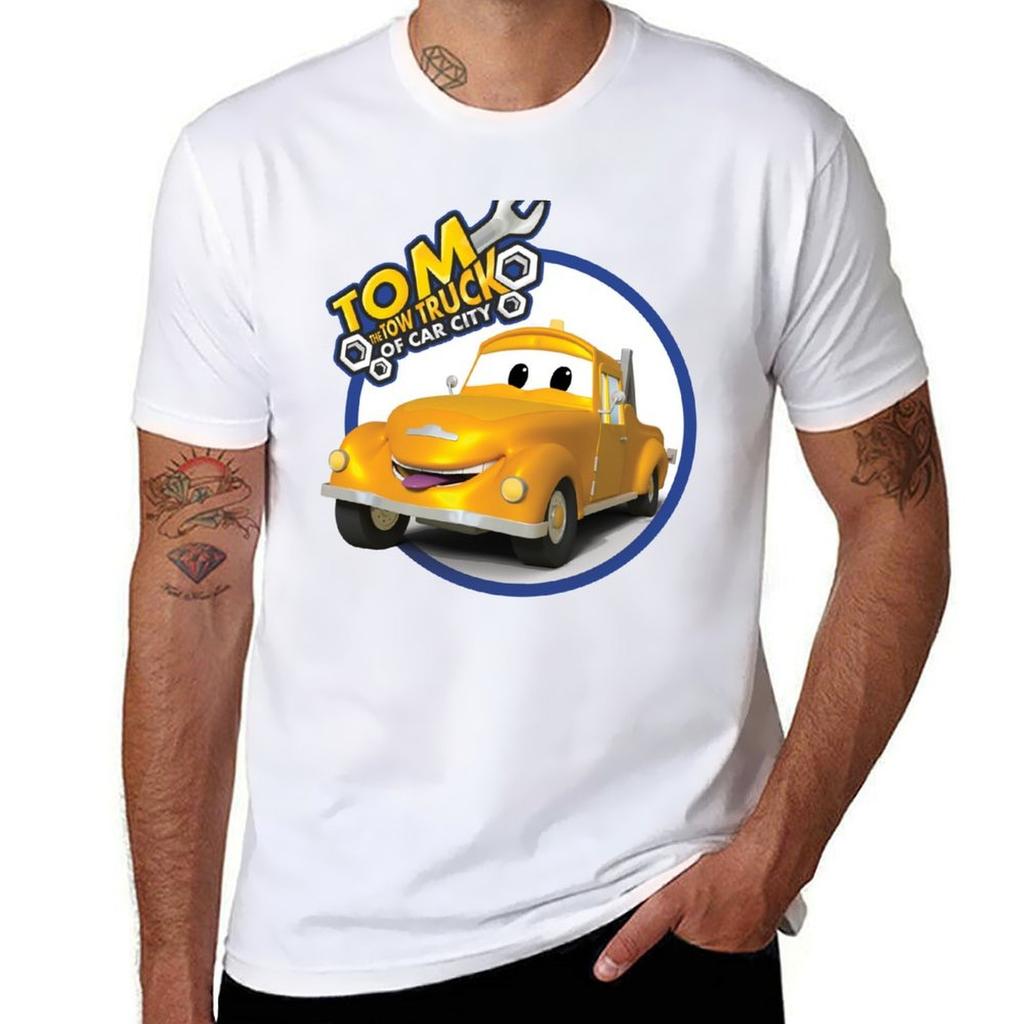 Tom The Tow Truck Of Car City Tshirt Work Casual Loose Fit Tshirt