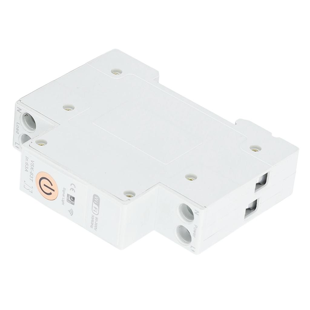 WiFi Schalter Sicherungsautomat 1P 63A Fernbedienung Sprachsteuerung Timing Zyklus Smart Sicherungsschalter für Tuya