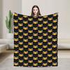 Perry the Platypus Cartoon Duck Plush Blanket Students Flannel Throw Blanket For Couch Chair Warmized Quality Bedspread