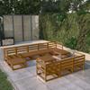 Day and Night - Day and Night Garden Furniture Set 11 Pieces Solid Pine Wood