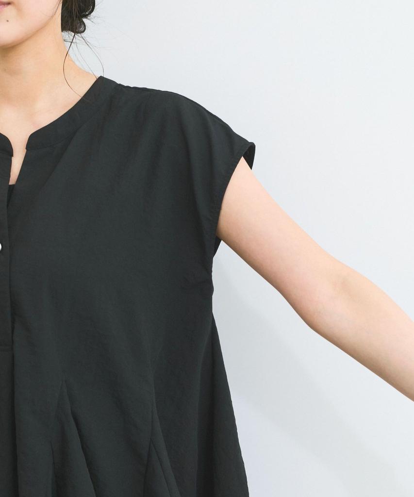 Skipper Flare Sax [BIS] Women's Blouse, Wrinkle-Resistant/Washable, (48)