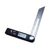 Square 17cm/6.69inch Digital Display Woodworking Measuring Ruler Protractor
