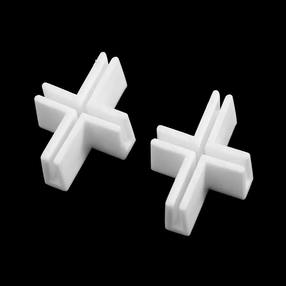 10PCS Clip de Fixation à Boucle Croisée Type T/Croisée/Trois voies Boucle d'Extension de Paroi en Plastique Blanc Accessoires de Séparation de Tiroir