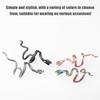 1PC Snake Earing Clips Without Piercing Punk Non-Piercing Clip Earring Ear