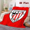 Athletic Club Pattern Flannel Blanket High quality All Seasons Warmth and Comfort Perfect for Christmas Gifts.