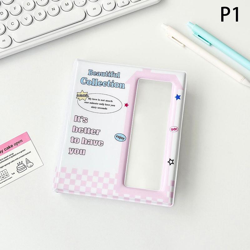 Cartoon Photo Booth Frames Photo Booth Album For 40 Pcs 2X6 Inch Photo Strips Bookmark 20 Pcs 4X6 4R Photo Holder 40 Pages