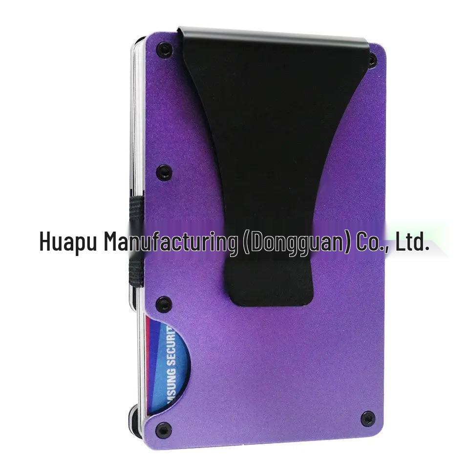 RFID Aluminum Credit Card Holder - Anti-demagnetization & Anti-skimming Metal Case
