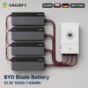 Powergo 7.83kWh 10kW Lifepo4 Lithium Solar BYD 153Ah 51.2V Split IP65 CAN Energy Storage System Stackable Wall-Mounted Home