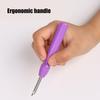 Embroidery Punch Needle Tool Punch Needle Set 2.5mm/3.5mm/5mm Adjustable Embroidery Pen for Artists