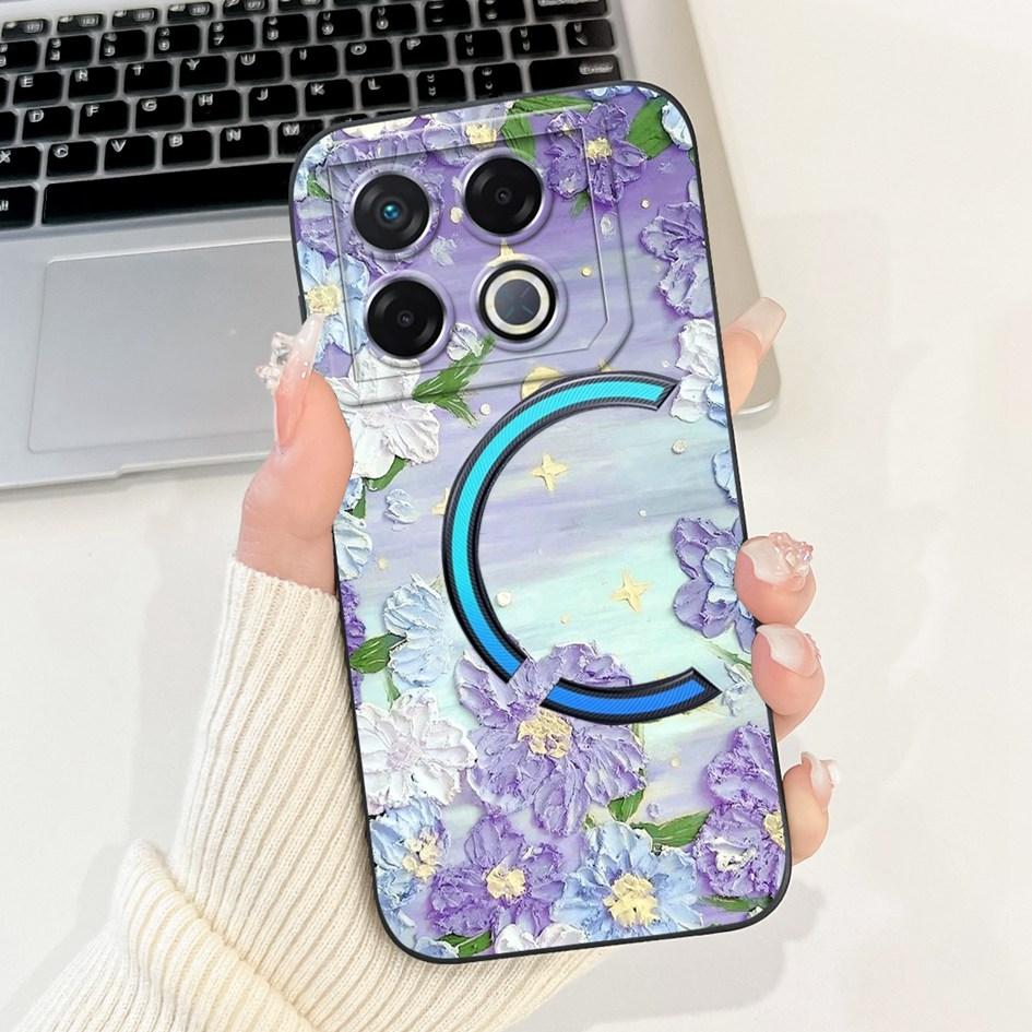 Per Infinix GT 20 Pro 2024 Custodia X6871 Cover Antiurto Fantasia alla Moda Morbido Silicone Opaco Custodia per Telefono Per Infinix GT20 Pro Coque