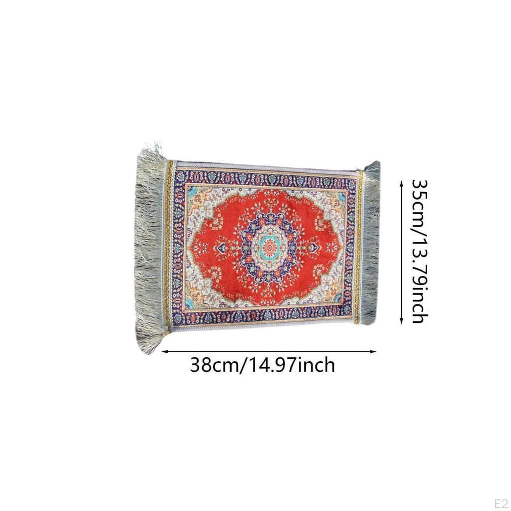 Muslim Prayer Rug Worship Mat Gift Islamic for Temple Room