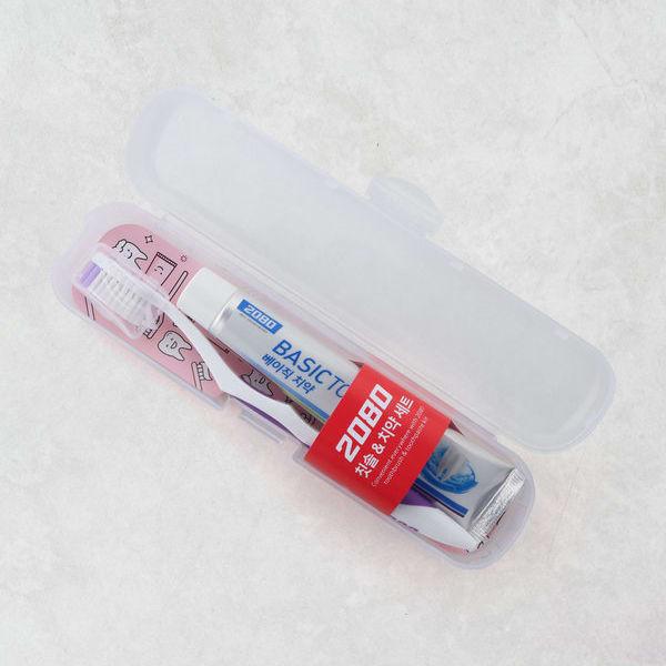 2080 Toothpaste Toothbrush Portable Set