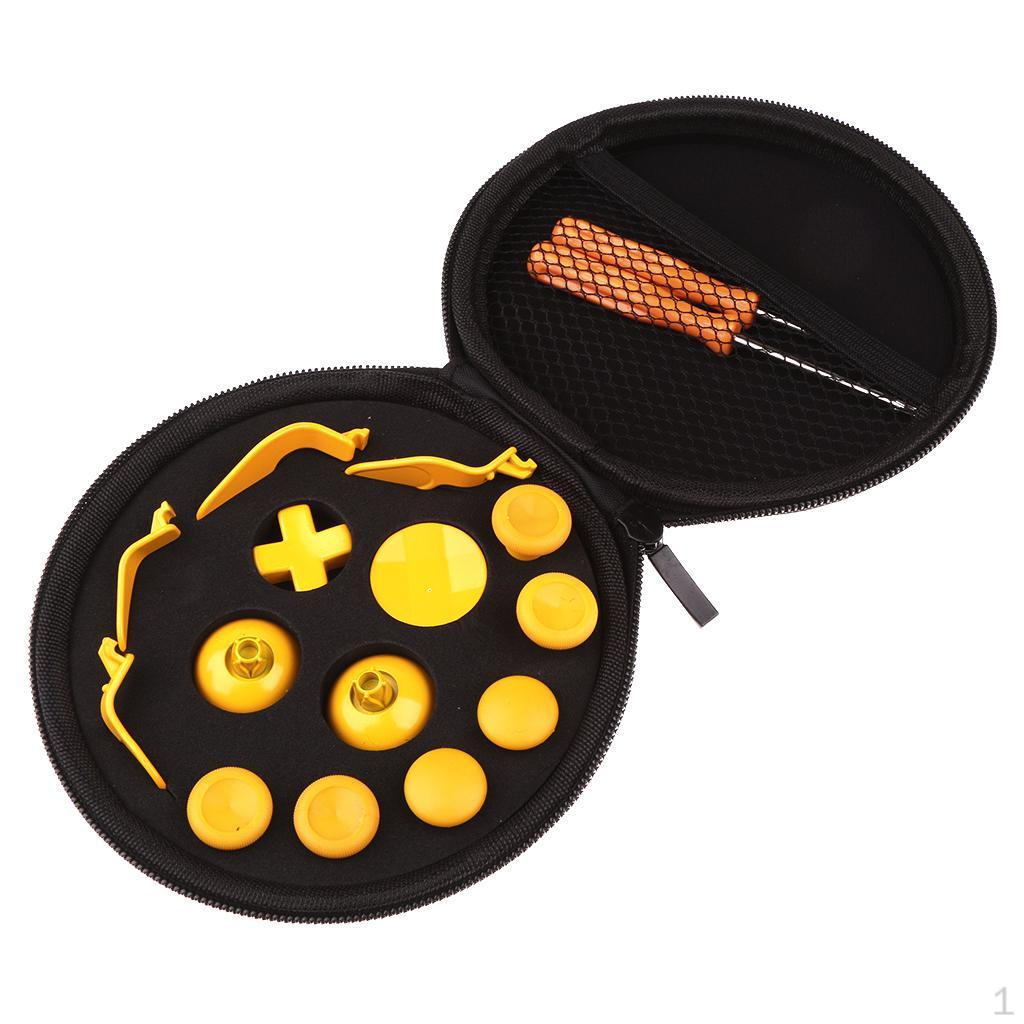 

Full Replacement Mod Buttons D-pad Set Controller жёлтый