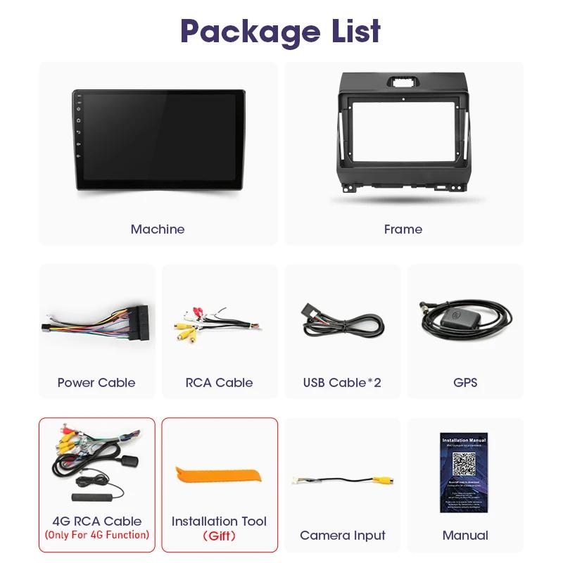 2 Din Android 12 Car Radio For Kia Ray 2011 - 2017 Multimedia Video Player Navigation GPS Carplay Auto Stereo RDS QLED Head Unit