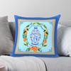 Chinoiserie Ginger Jar Double Happiness Square Pillowcase Polyester Linen Velvet Pattern Throw Pillow Case Sofa Seater Cover