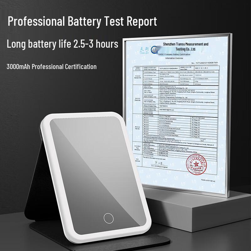 Men's Portable Folding Desktop Mirror