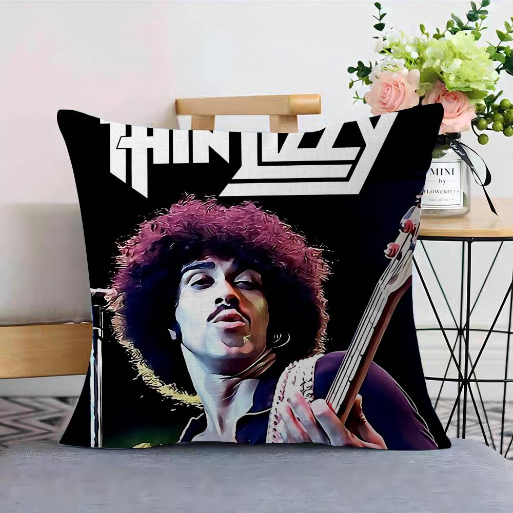 Classic Rapper Thin Lizzy Band Personalized Picture Text Home Decorative Pillows Household Gifts xcm