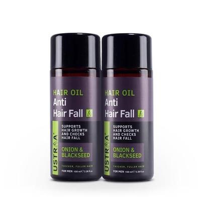 Anti-Haarausfall-Öl – 100 ml x 2 | Mit Zwiebelöl, Schwarzkümmel | Haarausfallkontrolle mit Sägepalme | Reduziert Haarausfall