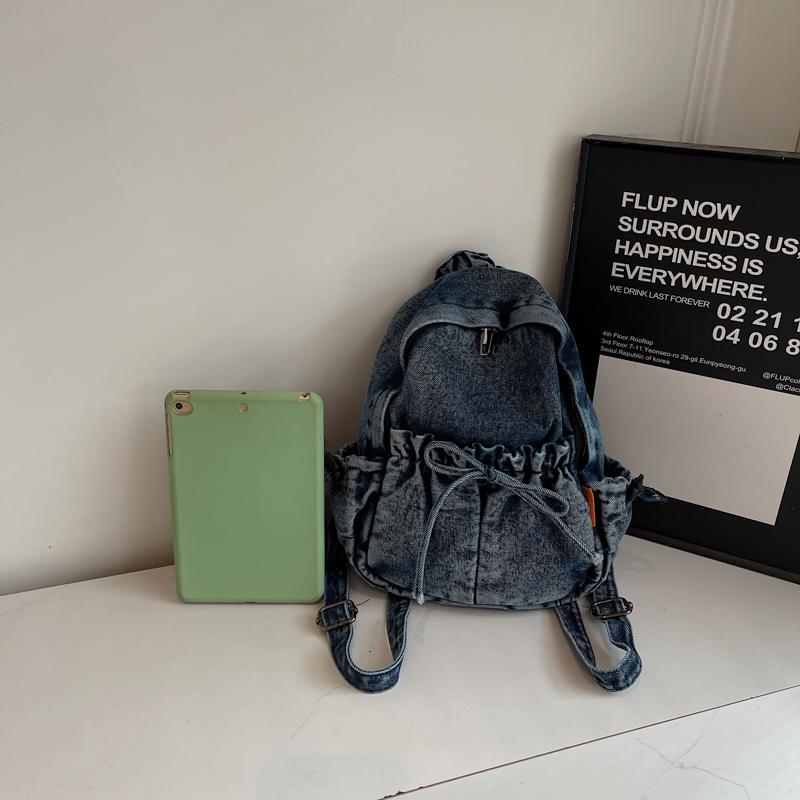 Women Denim Backpack